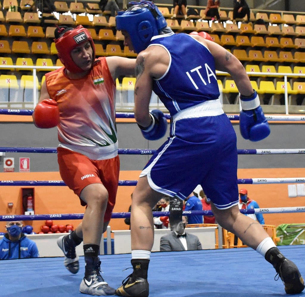 Young Jasmine marks her arrival at the international stage with a thumping win as four Indian women assure medals at Boxam International