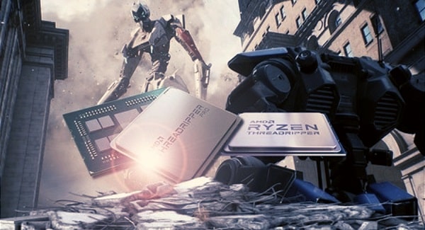Puget system’s Unreal Engine Test on AMD’s Threadripper TR and TR Pro ranges