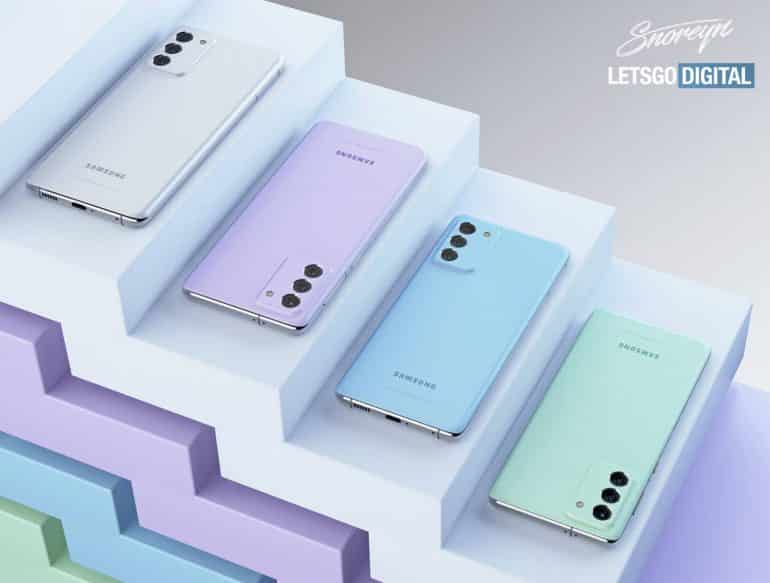 Samsung Galaxy S21 FE Render -3_TechnoSports.co.in