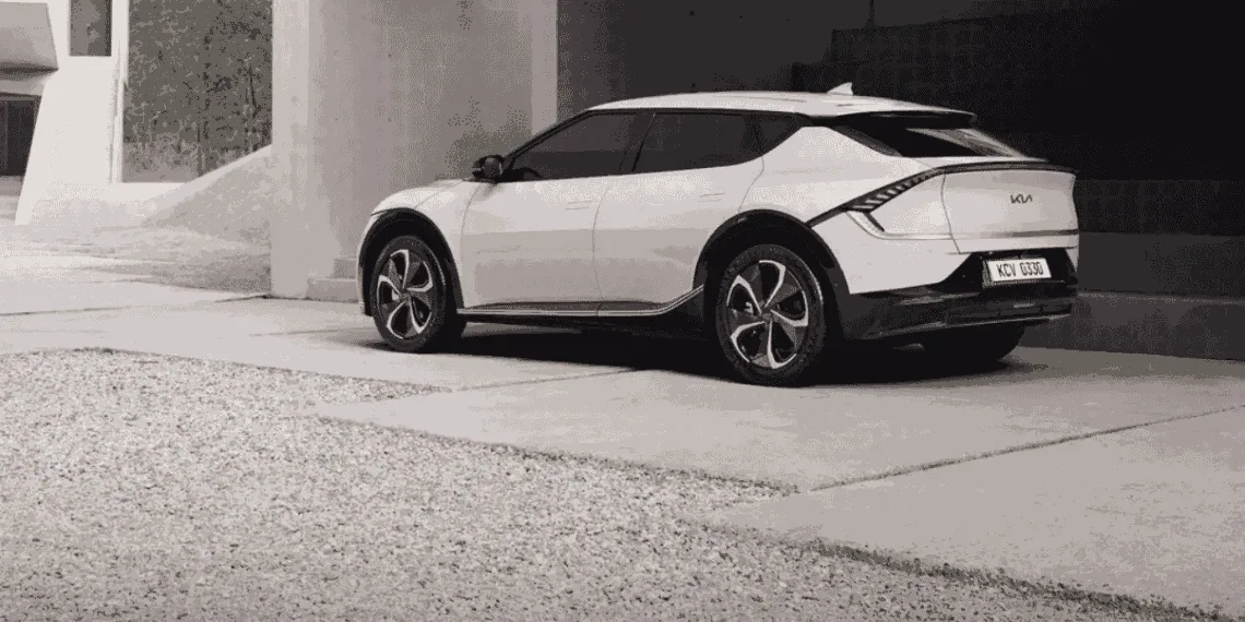 Kia finally reveals real images of its EV6