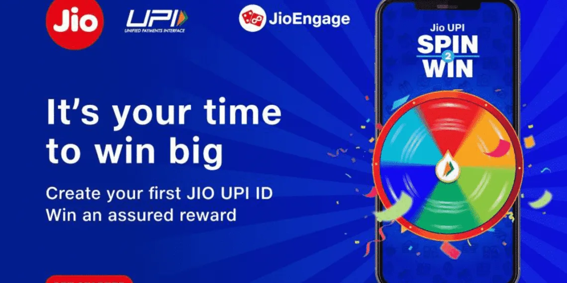 Reliance Jio brings new Jio UPI Spin2Win Offer