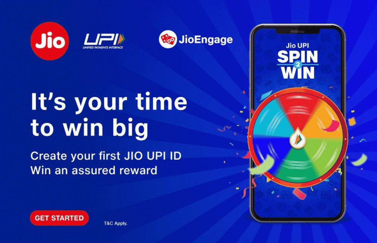 Reliance Jio brings new Jio UPI Spin2Win Offer
