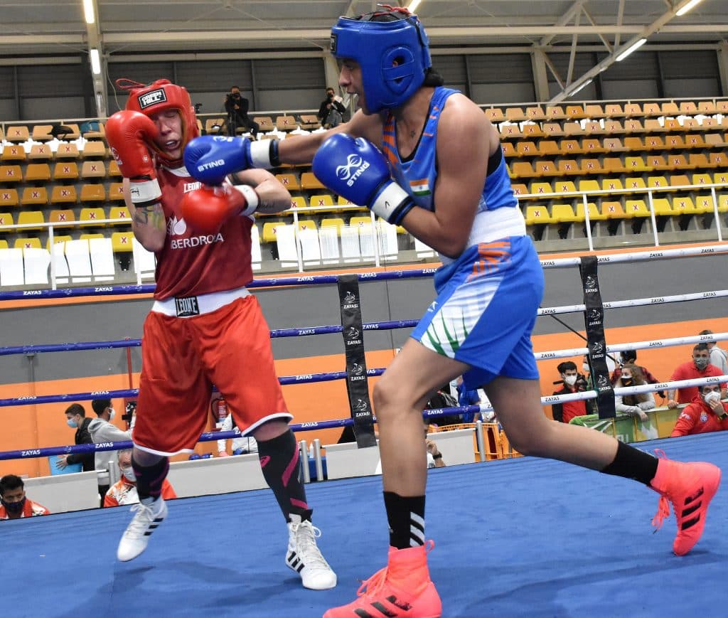 Young Jasmine marks her arrival at the international stage with a thumping win as four Indian women assure medals at Boxam International