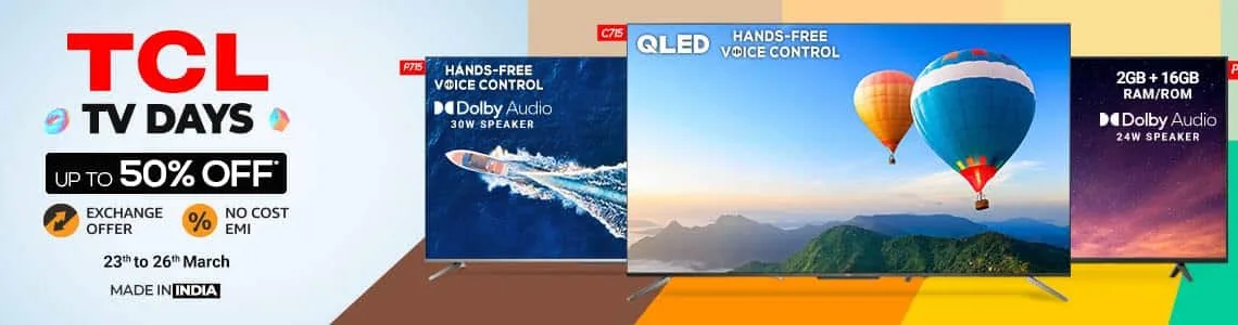 Here are the best deals to explore on TCL TV Days