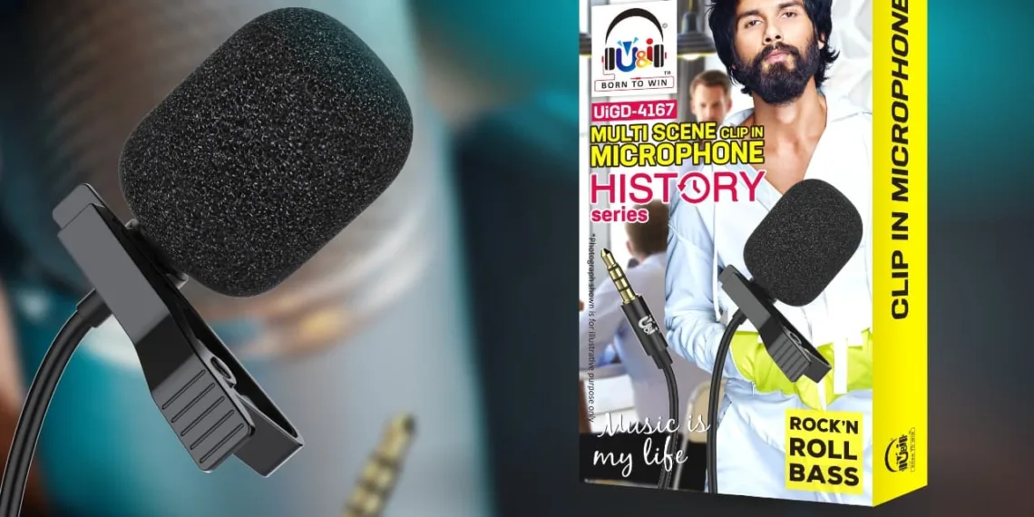 U&i launches “History Microphone”, a Multi Scene Clip-In Microphone in India