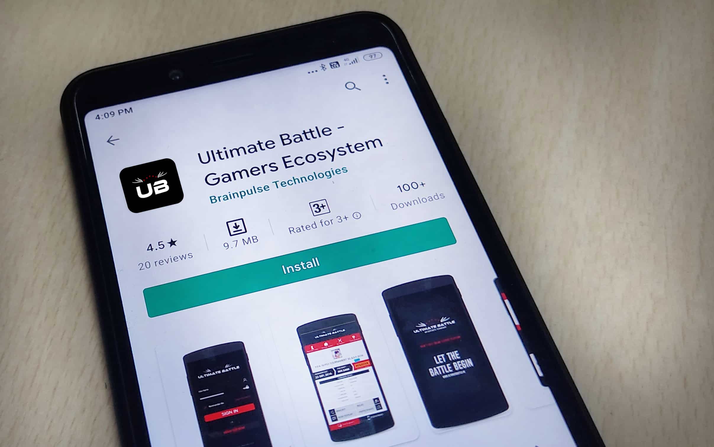 India’s first-ever one-stop online esports platform Ultimate Battle is now on Google Play Store