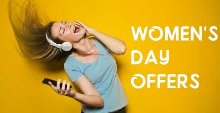 Women's Day offer on Electronics via Amazon India_TechnoSports.co.in