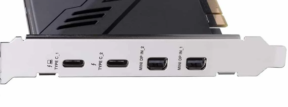 Asus announces its ThunderboltEX 4 add-on card for PC