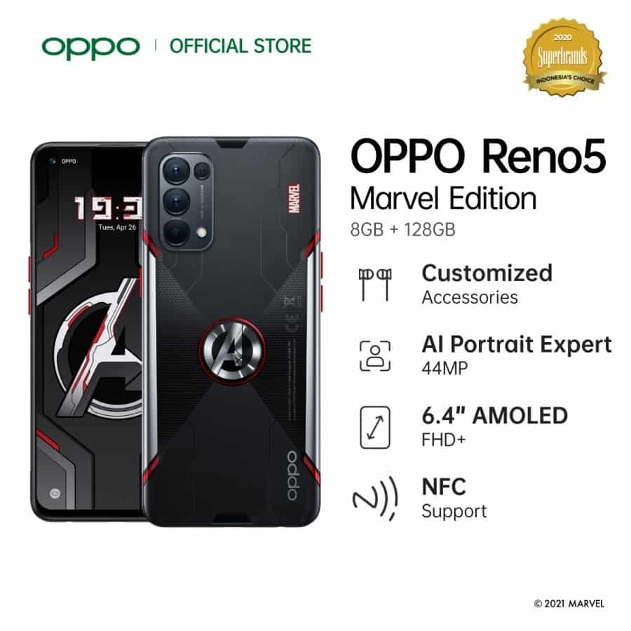 gsmarena 001 1 Oppo unveils Marvel Edition of the Reno5 4G
