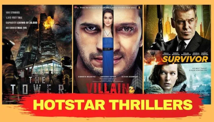 Top 10 Thrillers available on Disney+ Hotstar