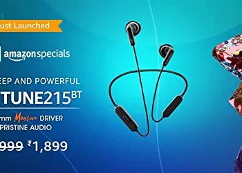 JBL Tune 215BT in-Ear Wireless Bluetooth Headphone is now available on Amazon at Rs.1,899