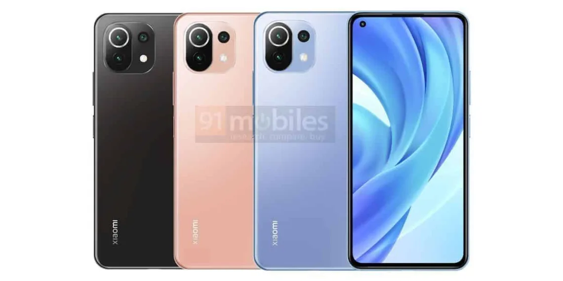 Xiaomi Mi 11 Lite design reveals similarity with the Mi 11