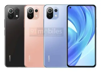 Xiaomi Mi 11 Lite design reveals similarity with the Mi 11