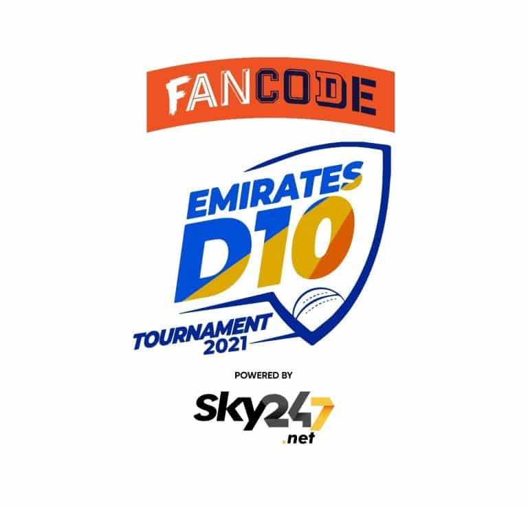 Sky247 is the Official Sponsor of the Emirates D10 Tournament 2021