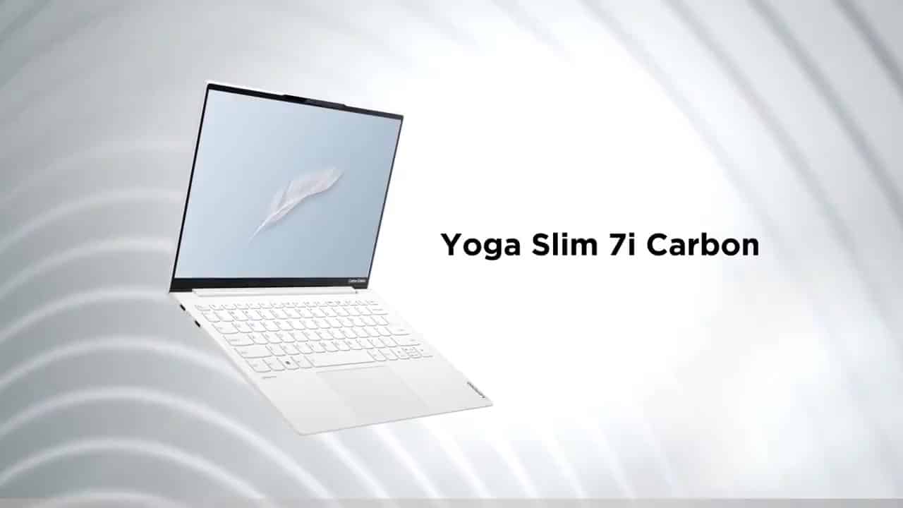Lenovo Yoga 7i Carbon launched in India with Tiger Lake platform