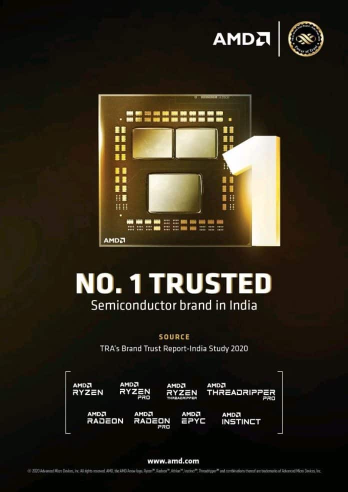 Most Trusted Brand of India in Semiconductor category by TRA Most Trusted Brand of India in Semiconductor category by TRA