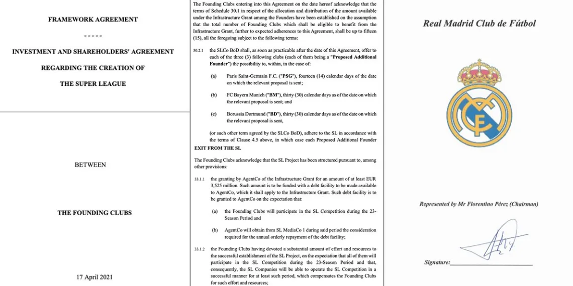 Super League Vertrag /Aufmacher