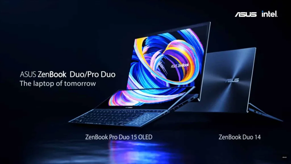 ASUS, ZenBook Pro Duo 15 OLED & ZenBook Duo 14 with Intel Tiger Lake CPUs launched in India