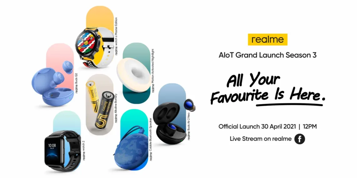 Realme schedules AIoT Products Launch Event on 30th April in Malaysia