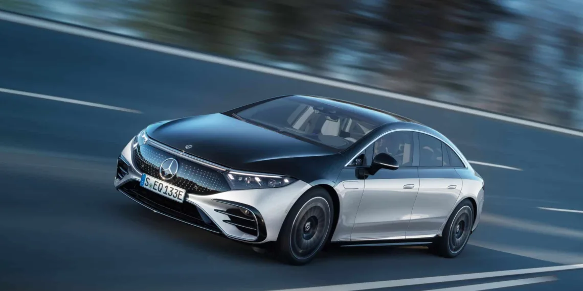 Mercedes Benz reveals its First Electric Car, the 2022 EQS Luxury Electric Sedan