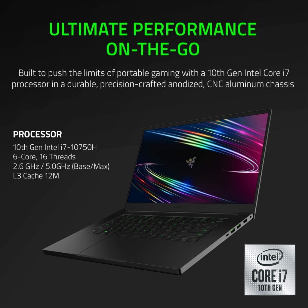Razer Blade 15 gaming laptop with Core i7-10750H & RTX 2070 Max-Q available for just ,499.99