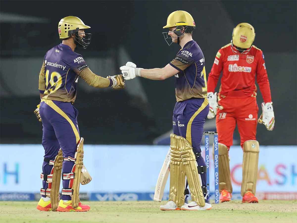 KKR finally ends their losing streak against PBKS