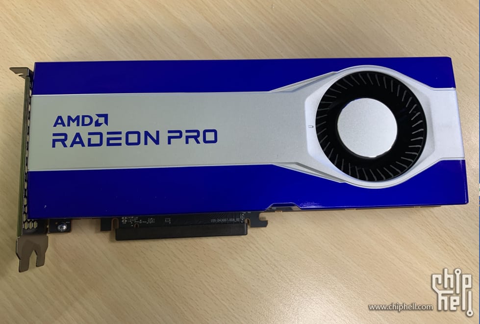 AMD’s upcoming Radeon Pro Graphics card leaked in new images