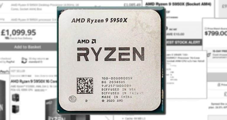AMD’s Ryzen 9 5950X has its prices higher than the Burj