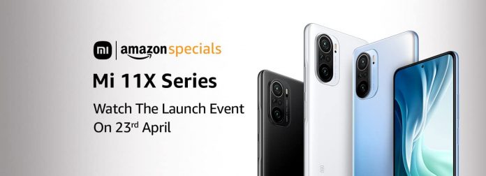 Mi 11X series landing page is live in Amazon India, launching on April 23