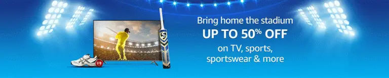 Deal - Amazon IPL'21 Special up to 50% off on TVs and more_TechnoSports.co.in