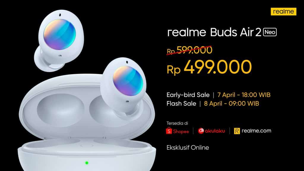 EyW kCDU4AcsfvJ Realme Buds Air 2 Neo launched with Active Noise Cancellation in several Asian countries