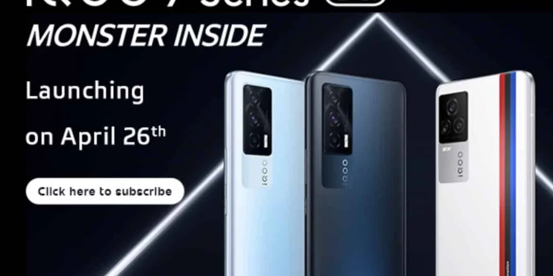 iQOO 7 is the rebranded iQOO Neo 5 for India, launching on April 26