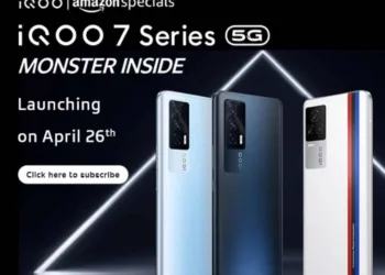 iQOO 7 is the rebranded iQOO Neo 5 for India, launching on April 26