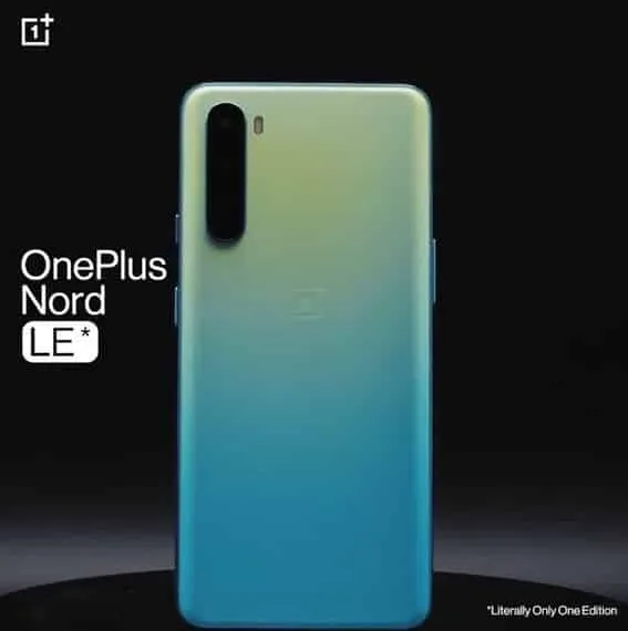 OnePlus Nord LE (Literally Only One Edition) announced