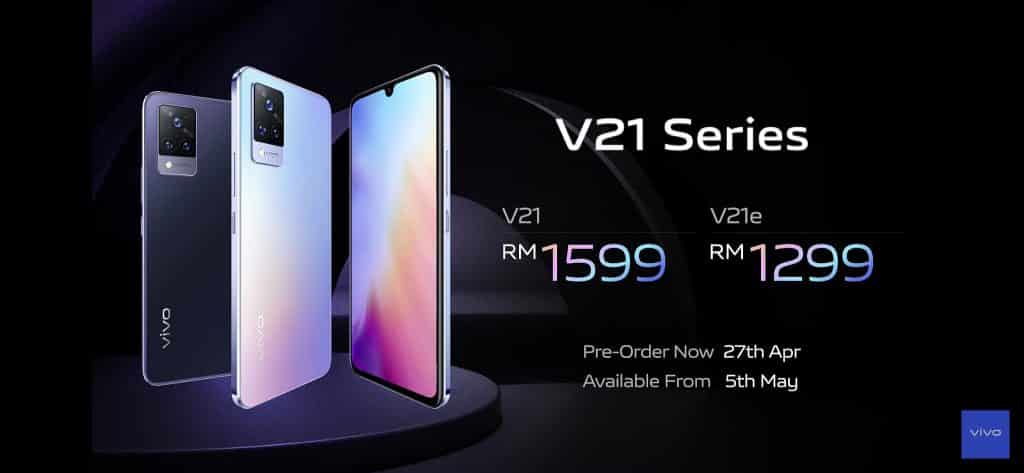 Vivo V21 series launched in Malaysia with stunning front-camera
