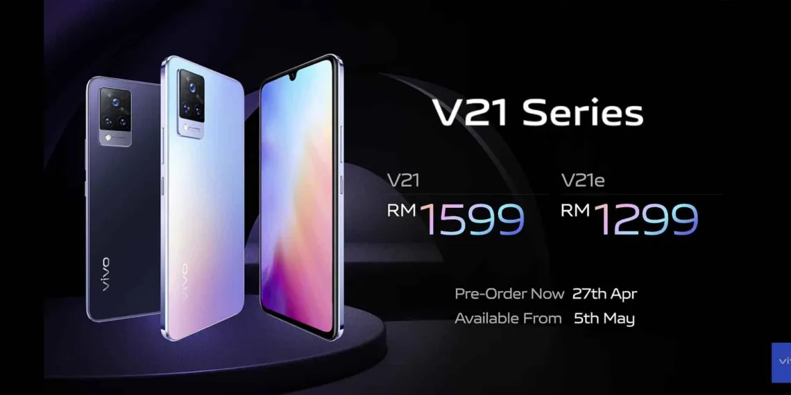Vivo V21 series launched in Malaysia with stunning front-camera