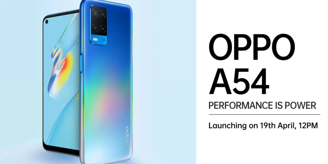 Oppo A54 prices for India leaked ahead of April 19 launch
