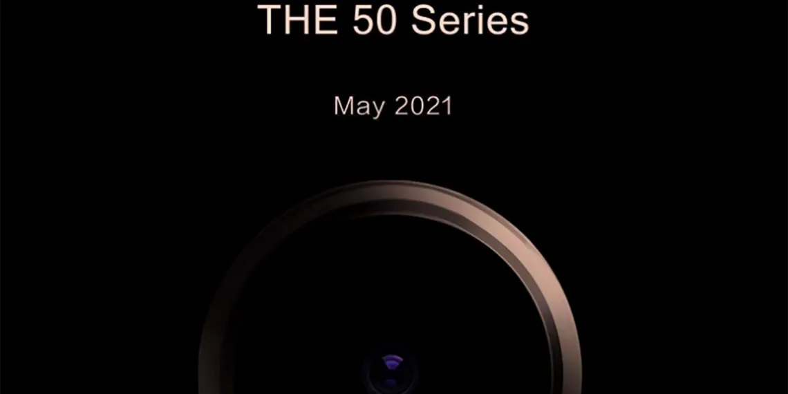 ‘Honor 50 series’ design reveals Pill-Shaped Camera layout, Launch in May 2021