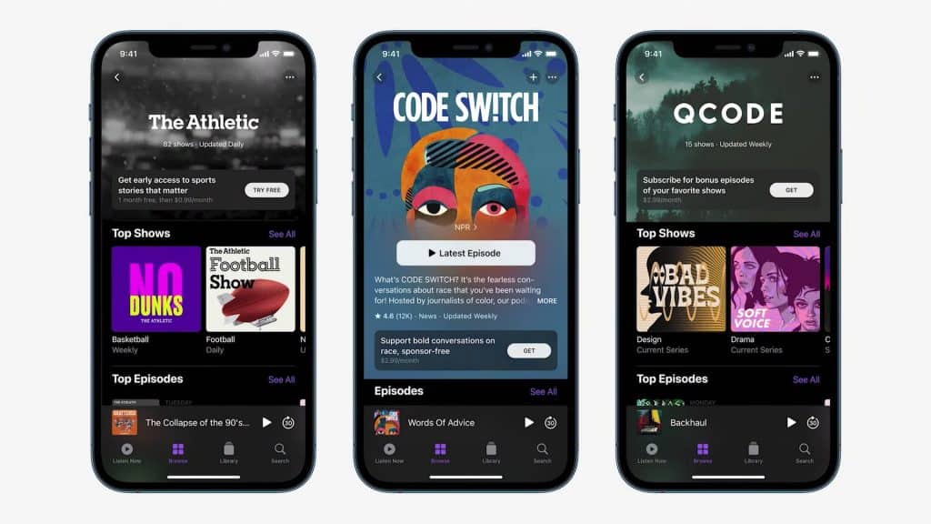 EzbsgAgWEAEmxz6 Apple announced Podcasts Subscriptions, set to arrive next month