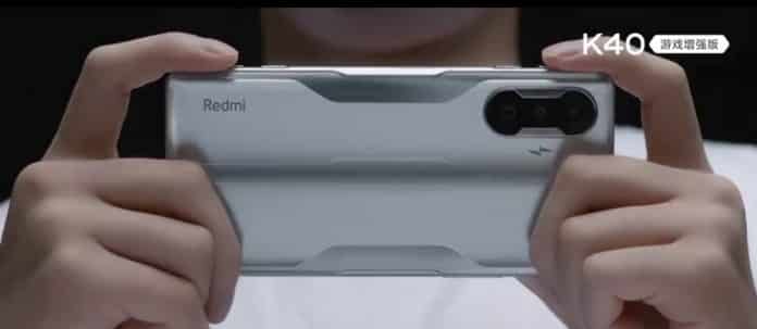 Redmi K40 Game Enhanced Edition pops up in a hands-on video Redmi K40 Game Enhanced Edition pops up in a hands-on video