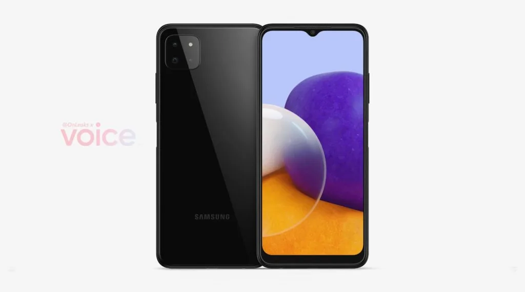 Samsung Galaxy A22 5G appeared in renders and Geekbench