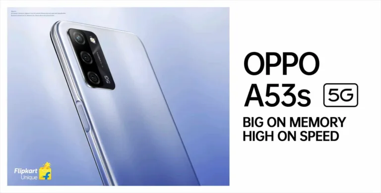 Oppo A53s 5G Launching on 27th April in India