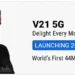 Vivo V21 5G Launching on 29th April in India