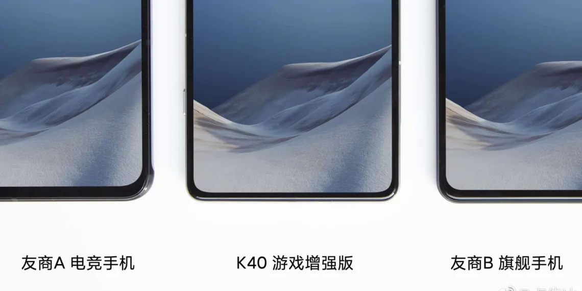 Redmi K40 Game Enhanced Edition bezels are the thinnest of all Gaming Phones out there
