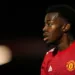 SALFORD, ENGLAND - SEPTEMBER 09: Anthony Elanga of Manchester United U21 during the EFL Trophy Northern Group B fixture between Salford City v Manchester United U21at Moor Lane on September 9, 2020 in Salford, England. (Photo by Robbie Jay Barratt - AMA/Getty Images)