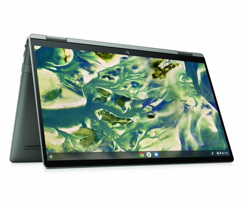 HP Chromebook x360 14c Tent 1024x871 1 HP & Dell's revenue reports say laptop sales are still surging