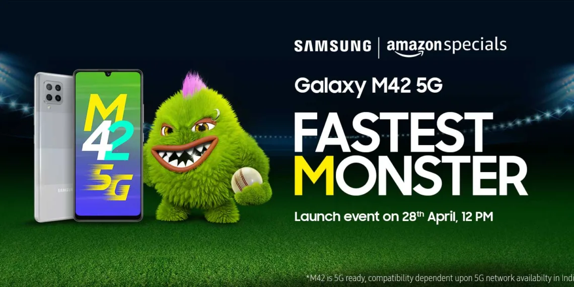 Samsung Galaxy M42 5G launching in India on April 28