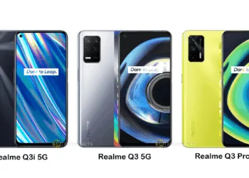 Realme Q3i, Realme Q3 5G, and Realme Q3 Pro launched in China