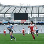 B-roll: African rugby teams are coming together to prepare for the Olympic Games and Olympic Repechage – Day 1