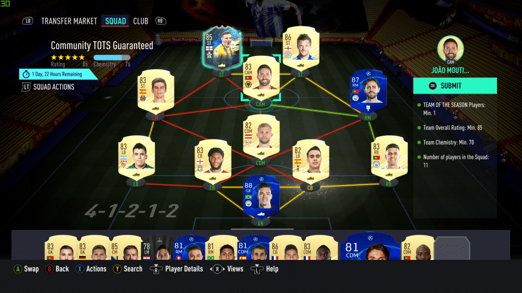 Screenshot 123 FIFA 21 - TOTS: How to do the Community TOTS Guaranteed pack and what do you get from it?